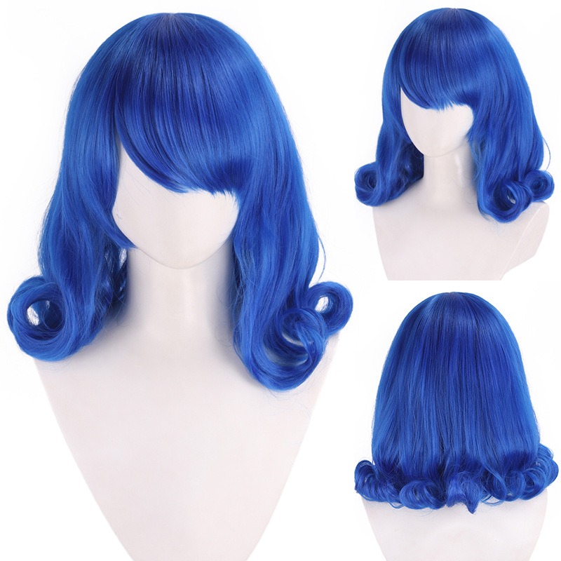 Juvia Lockser Role Wig Anime F - Anime Cosplay Blue Hair recension och pris