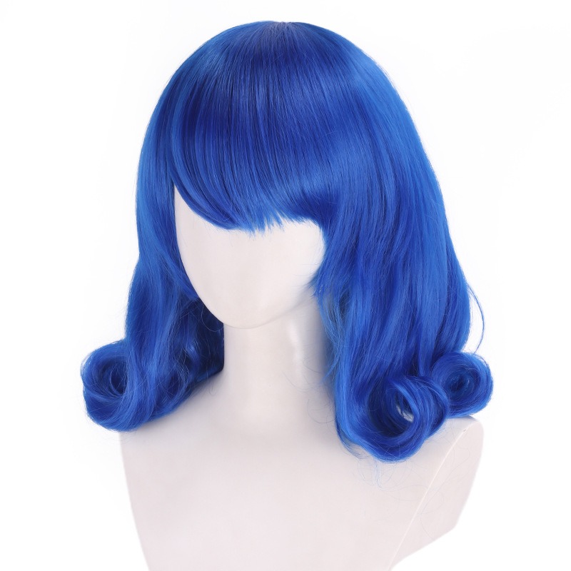 Juvia Lockser Role Wig Anime F - Anime Cosplay Blue Hair recension och pris