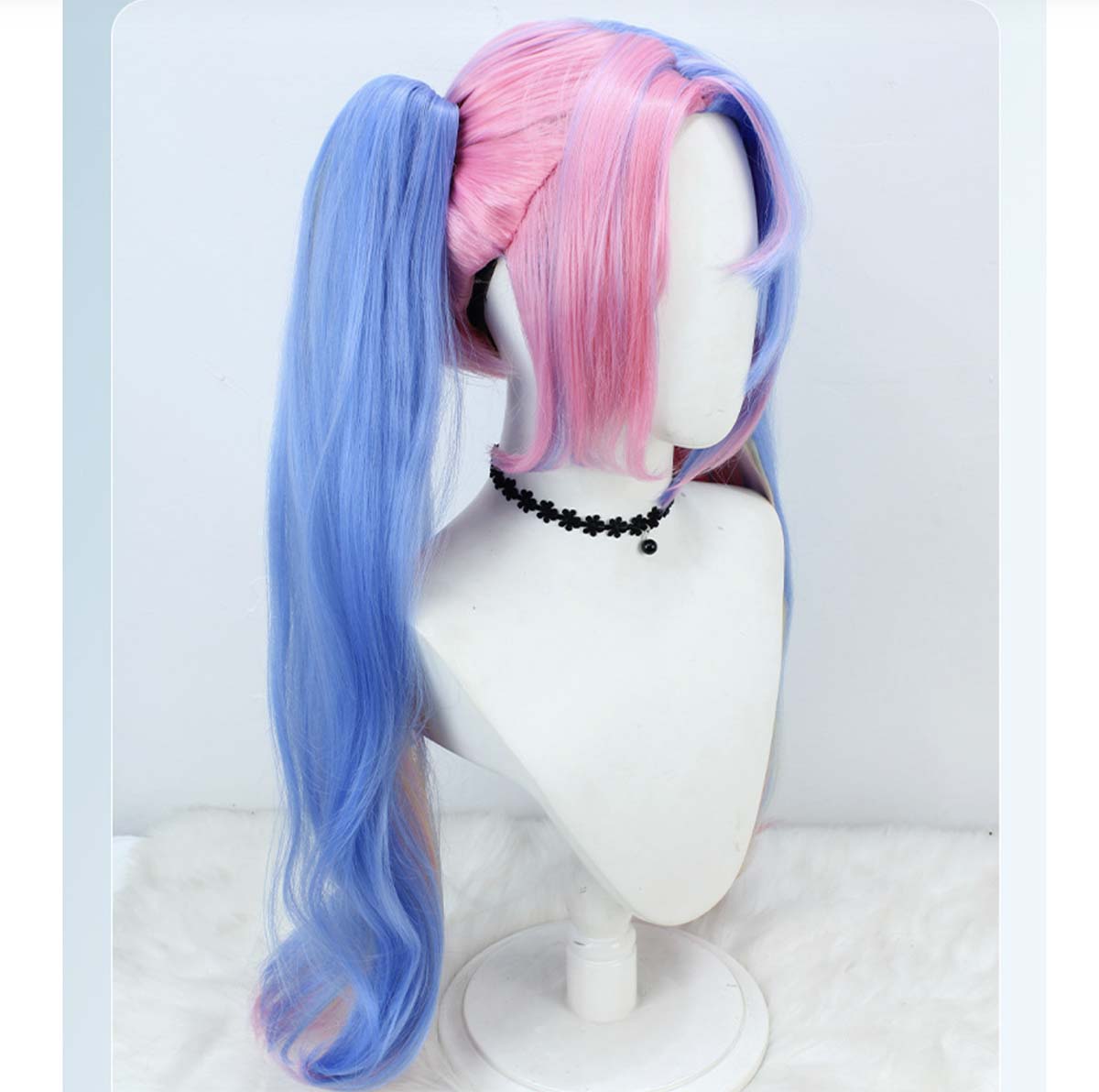 Game Wuthering Waves Roccia Co - Anime Cosplay Blue Hair recension och pris