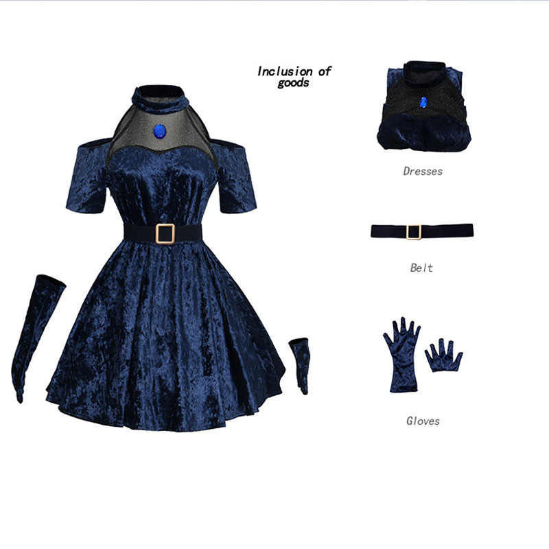 Mizi Cosplay Anime Alien Stage - Anime Cosplay Blue Hair recension och pris