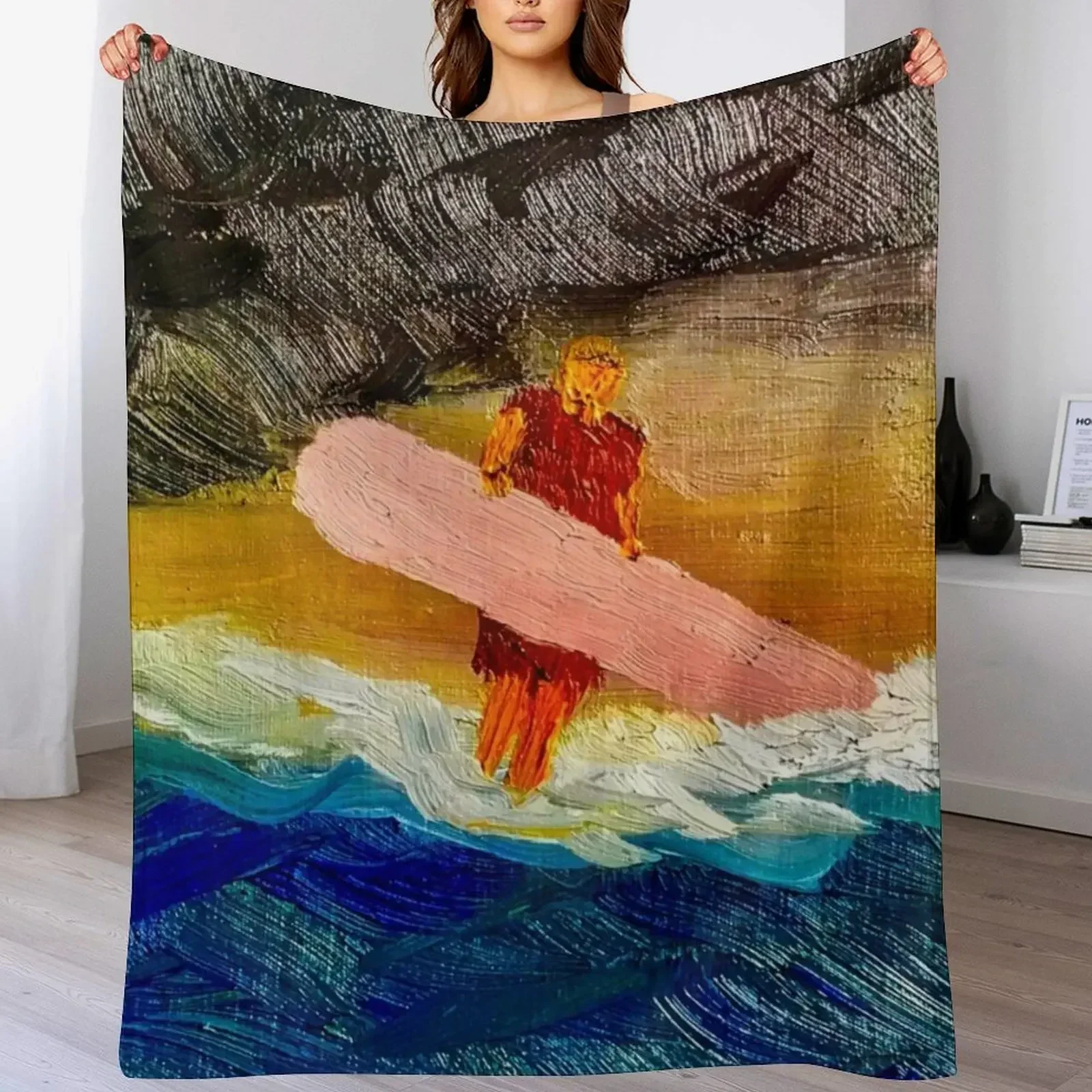 The Surfer! Throw Blanket cosp - Anime Cosplay Idea recension och pris