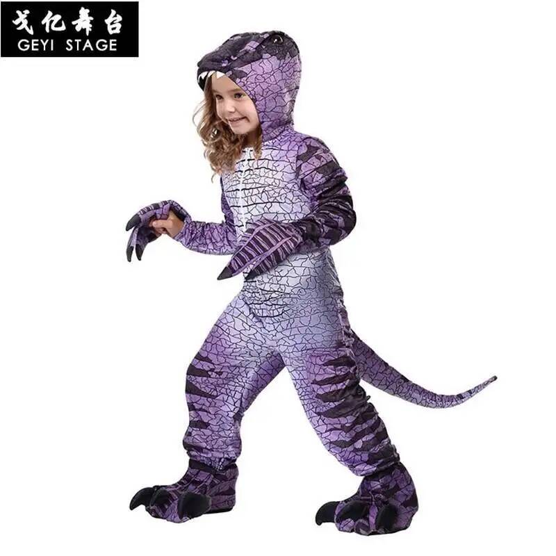 Raptor Halloween new Purple Ra - Anime Cosplay Jumpsuit recension och pris