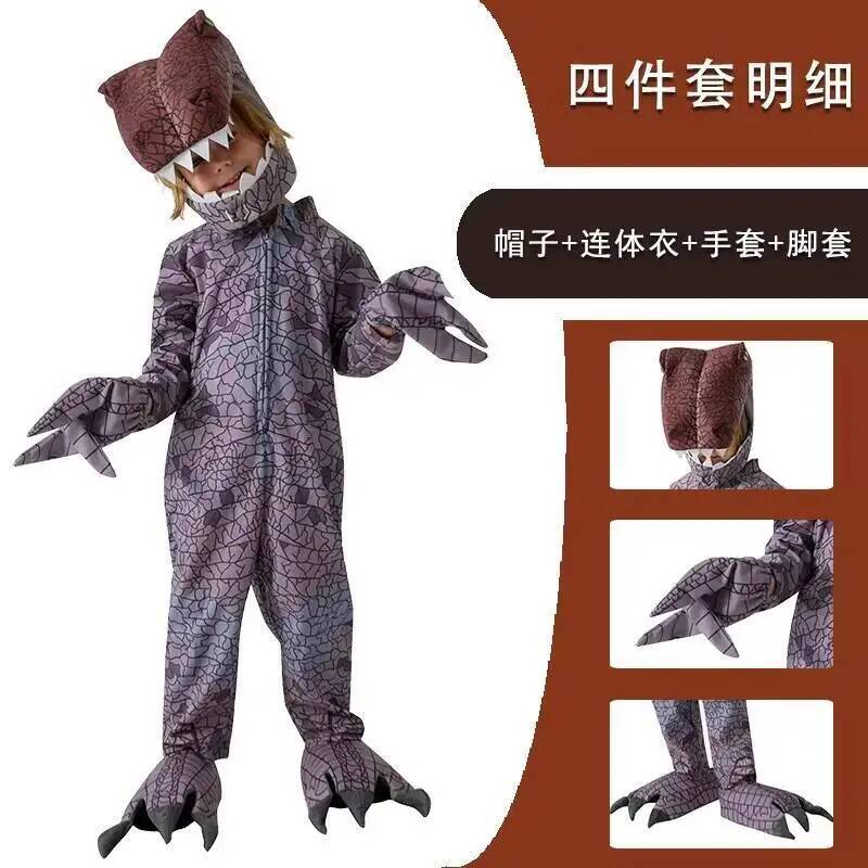 Raptor Halloween new Purple Ra - Anime Cosplay Jumpsuit recension och pris