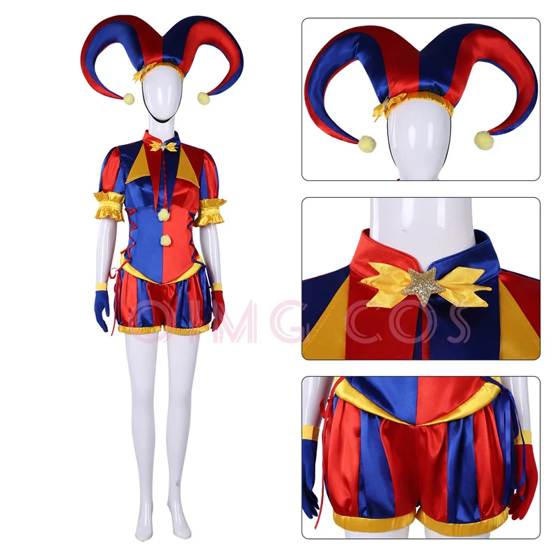 The Amazing Digital Circus Pom - Anime Cosplay Jumpsuit recension och pris